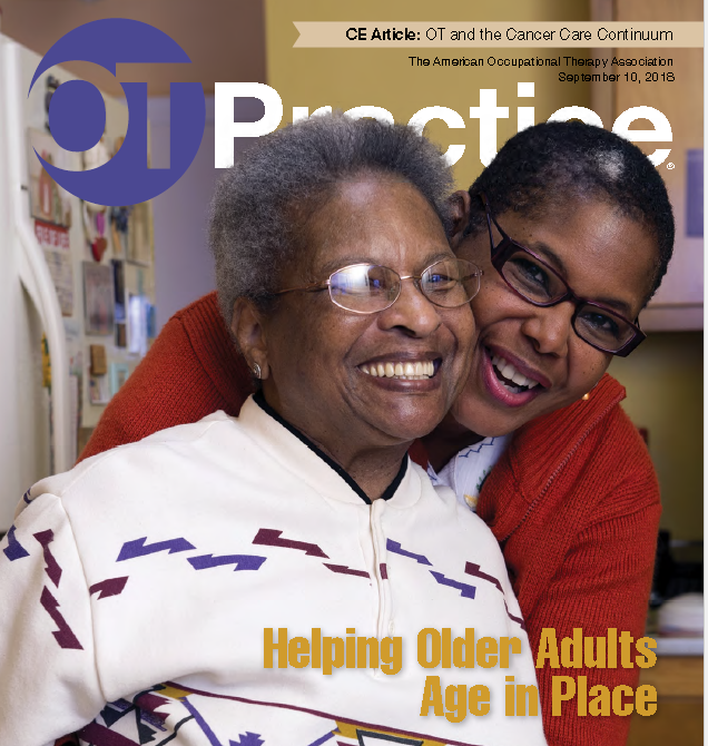 Cover of OT Practice of the American Occupational Therapy Association